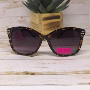 Betsey Johnson Sunglasses Tortoise and Rhinestone